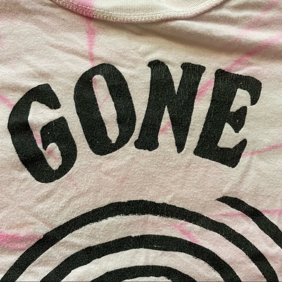 UNIF Gone Trippin pink tie dye tee - Picture 4 of 7